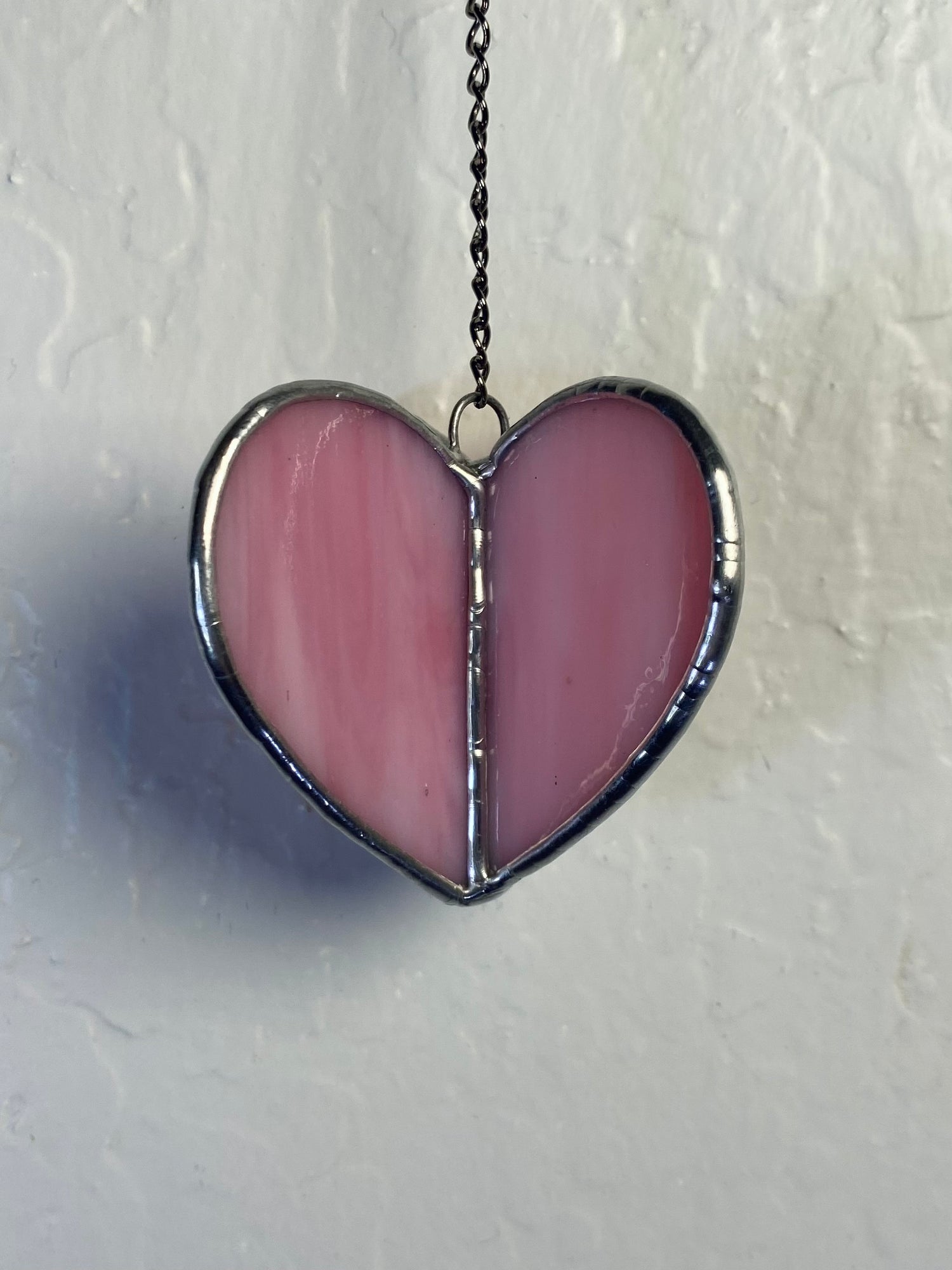 Heart Hanger - Flamingo Pink